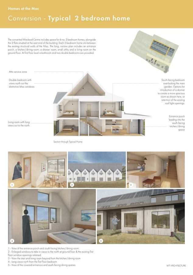 Conversion - typical 2 bedroom